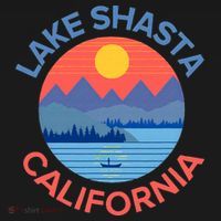 Lake Shasta Fishing Hiking Camping T-Shirt thumb 7