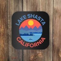 Lake Shasta Fishing Hiking Camping Coaster thumb 0