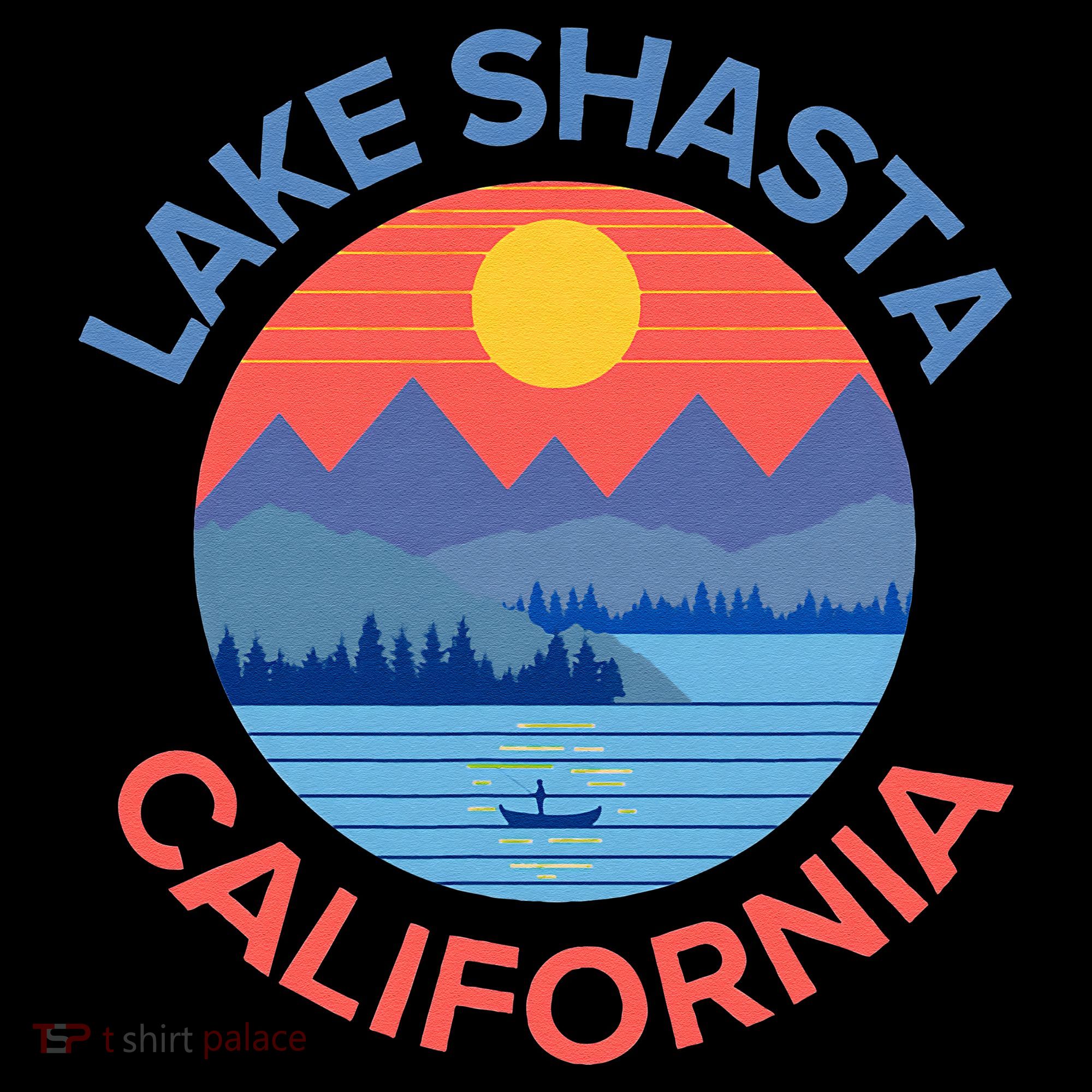 Lake Shasta Fishing Hiking Camping Women's Hoodie