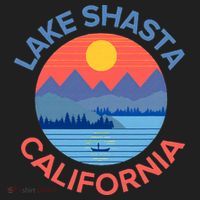 Lake Shasta Fishing Hiking Camping Hat thumb 2