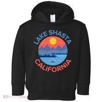 Lake Shasta Fishing Hiking Camping Toddler Hoodie thumb 0