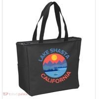 Lake Shasta Fishing Hiking Camping Tote Bag thumb 2