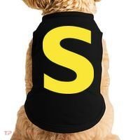 Letter S Funny Chipmunk Group Matching Halloween Doggie Tank thumb 0