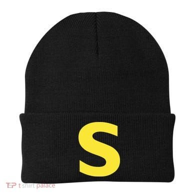 Letter S Funny Chipmunk Group Matching Halloween Beanie