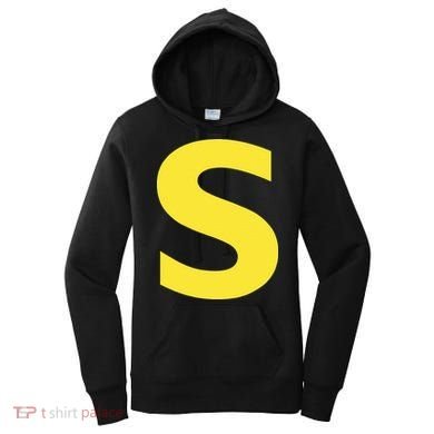 Letter S Funny Chipmunk Group Matching Halloween Women's Hoodie