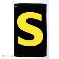 Letter S Funny Chipmunk Group Matching Halloween Golf Towel thumb 0