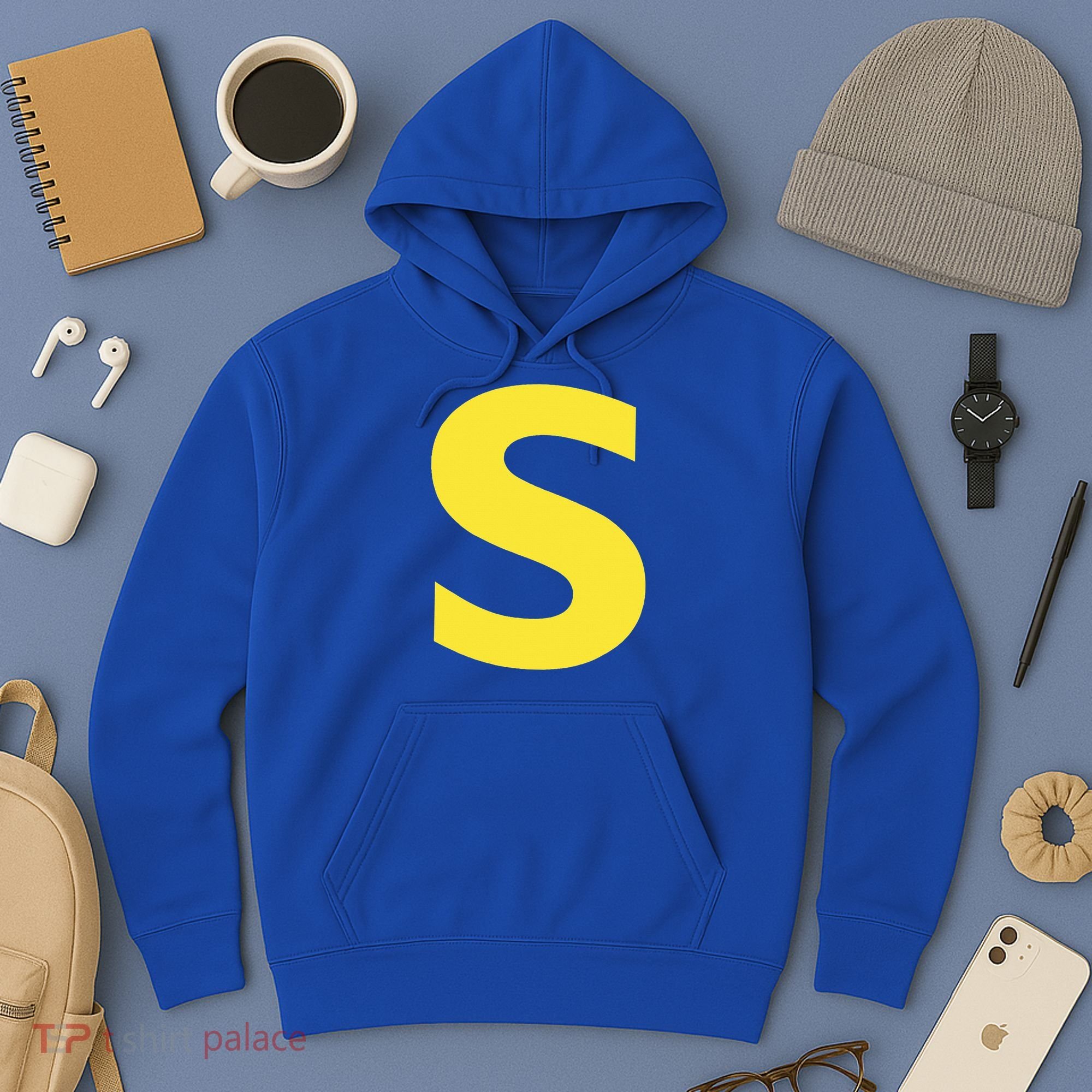 Letter S Funny Chipmunk Group Matching Halloween Hoodie