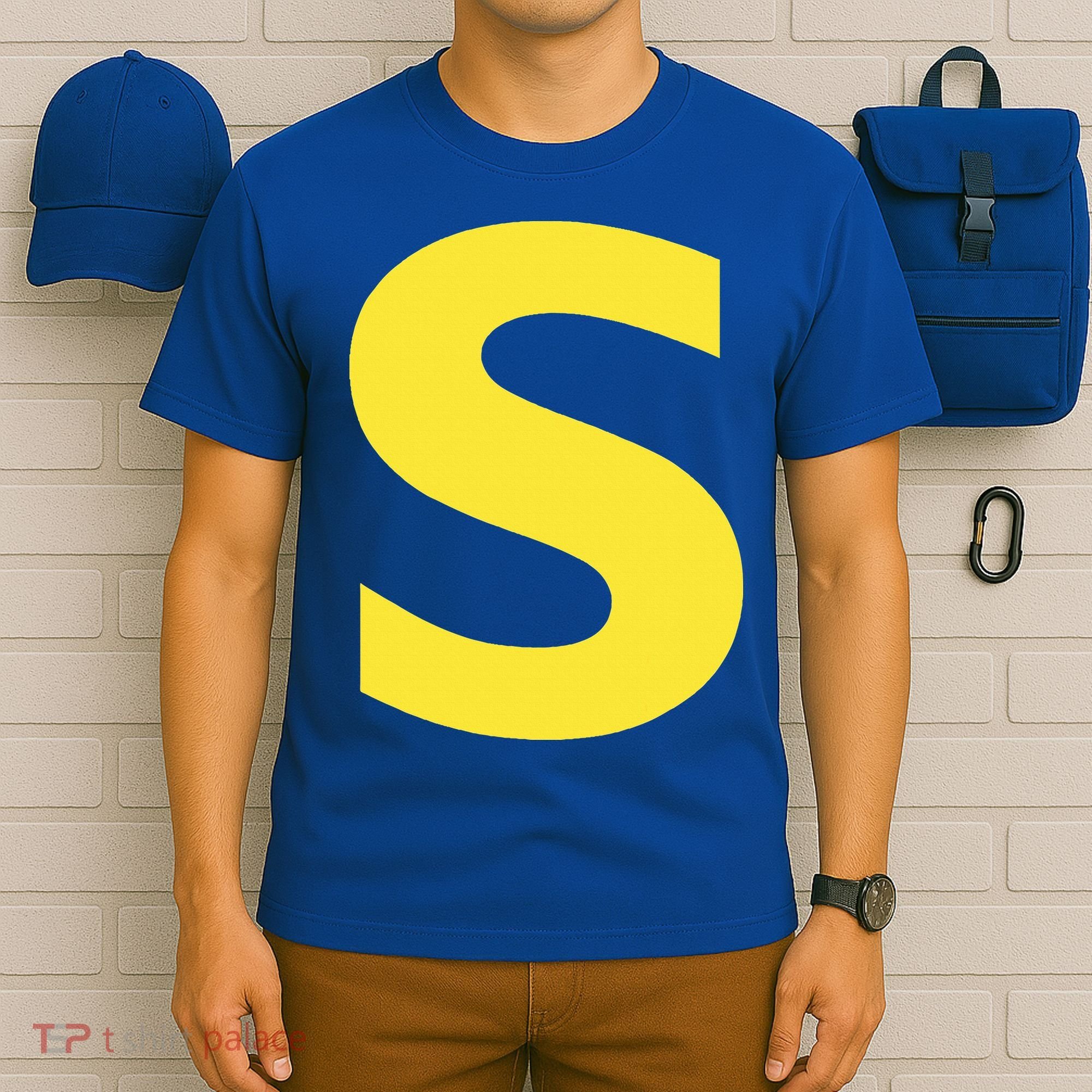 Letter S Funny Chipmunk Group Matching Halloween T-Shirt