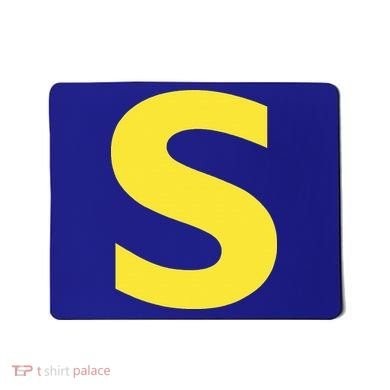 Letter S Funny Chipmunk Group Matching Halloween Mousepad