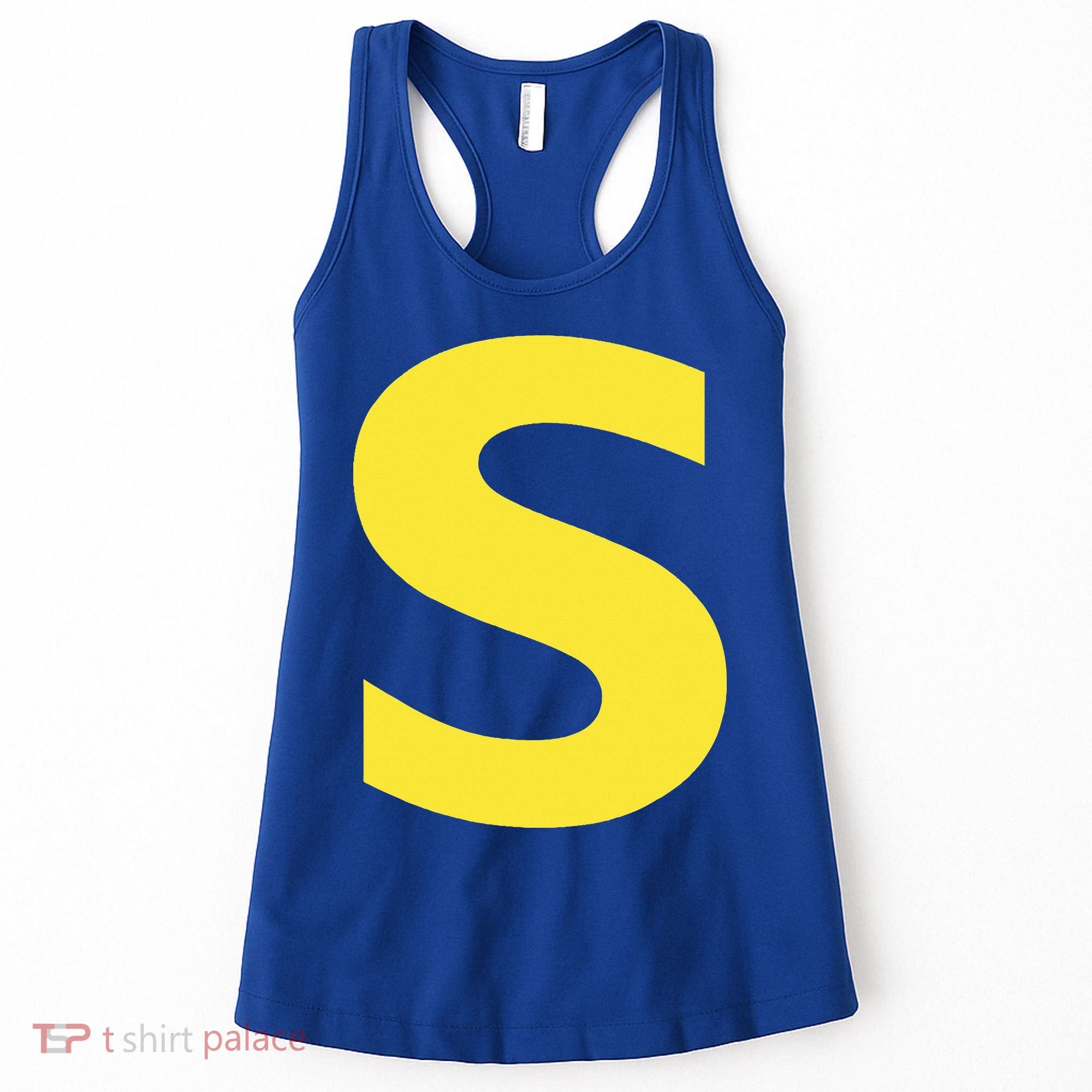 Letter S Funny Chipmunk Group Matching Halloween Women's Tank Top