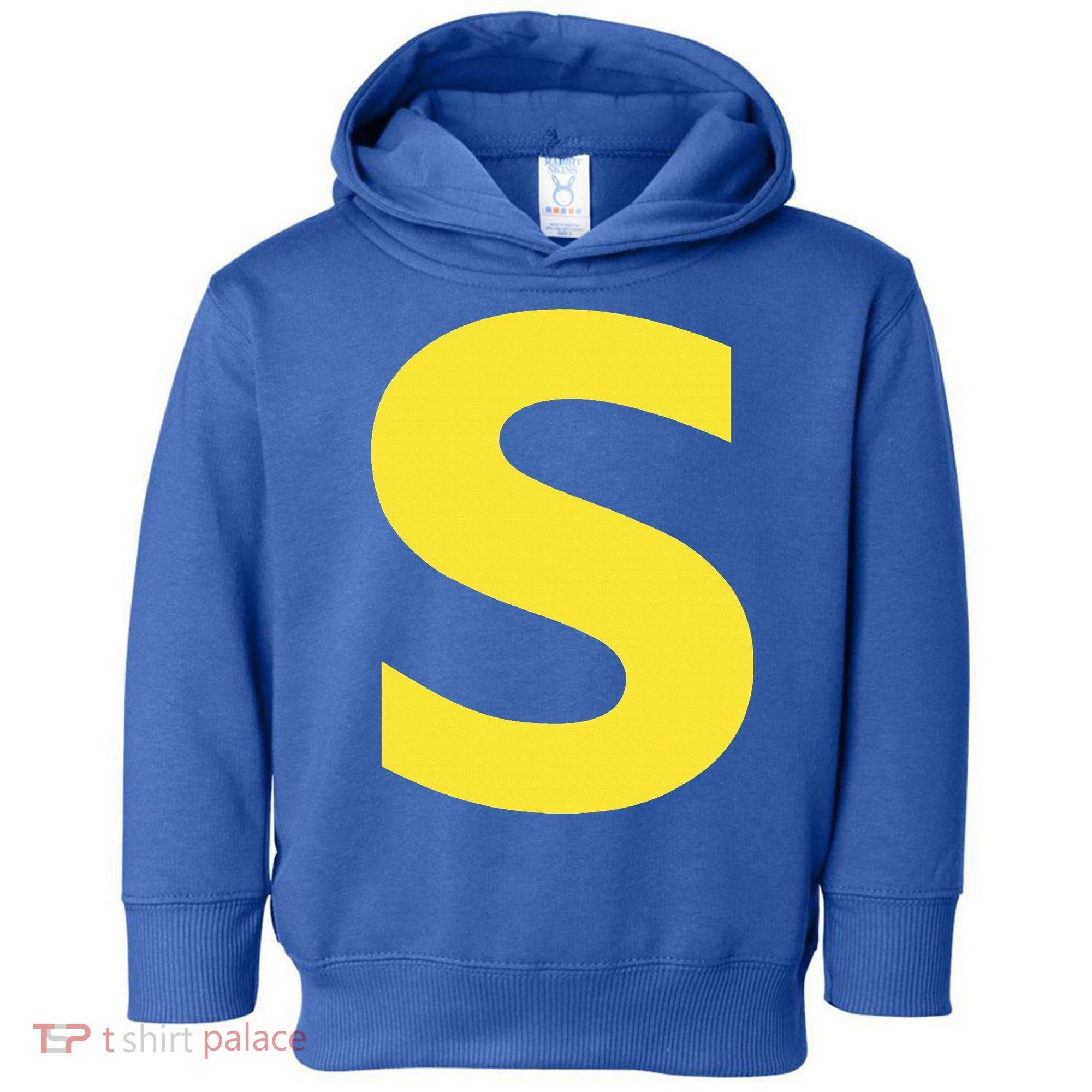 Letter S Funny Chipmunk Group Matching Halloween Toddler Hoodie