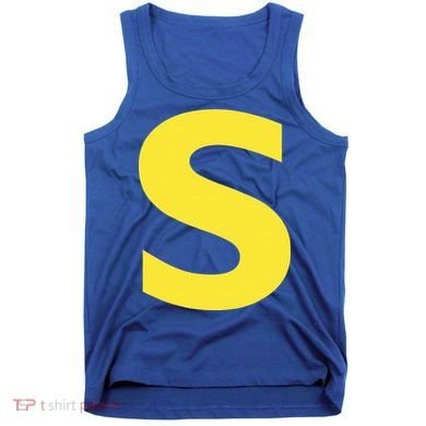 Letter S Funny Chipmunk Group Matching Halloween Tank Top