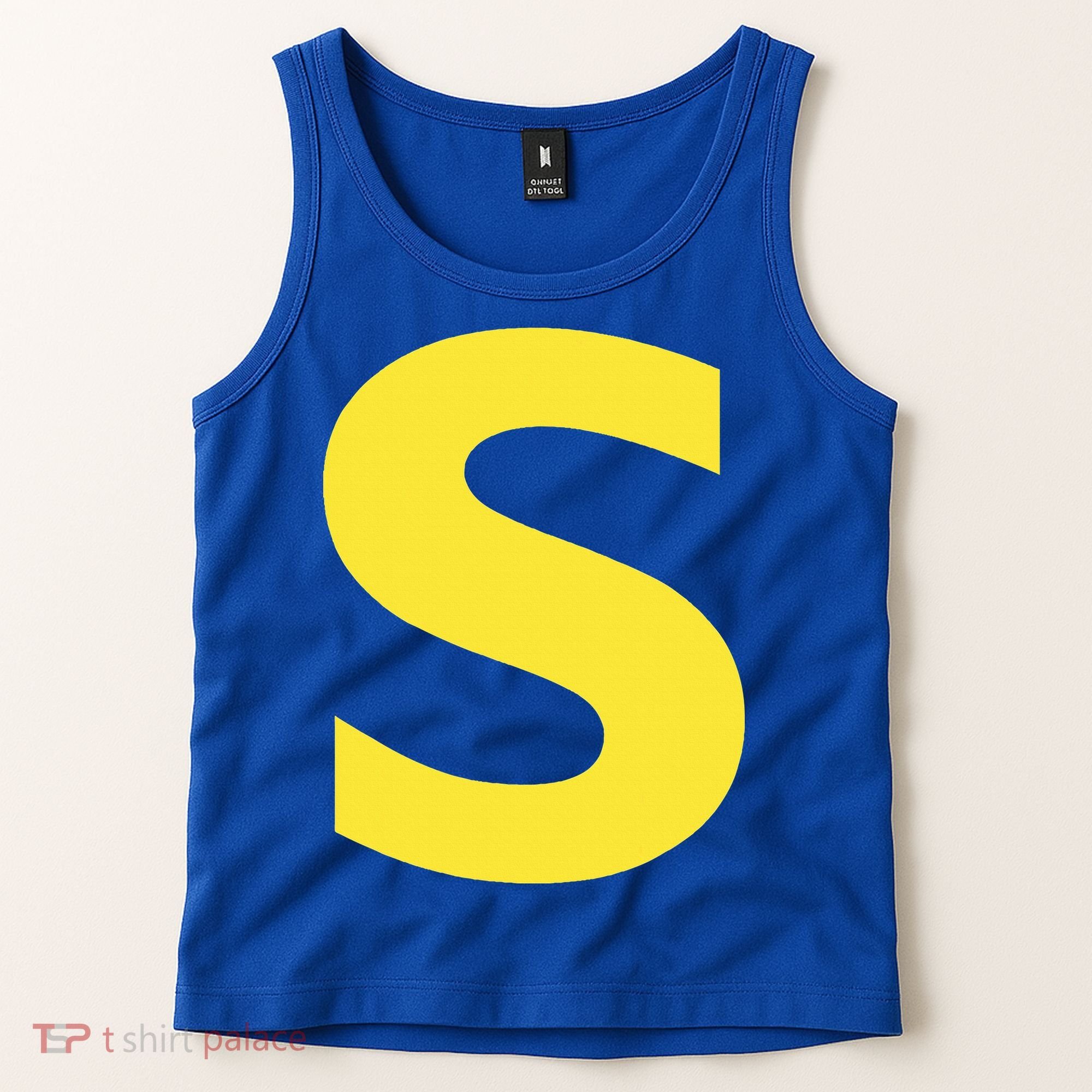 Letter S Funny Chipmunk Group Matching Halloween Tank Top