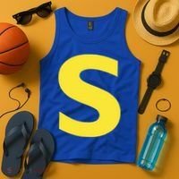 Letter S Funny Chipmunk Group Matching Halloween Tank Top thumb 4