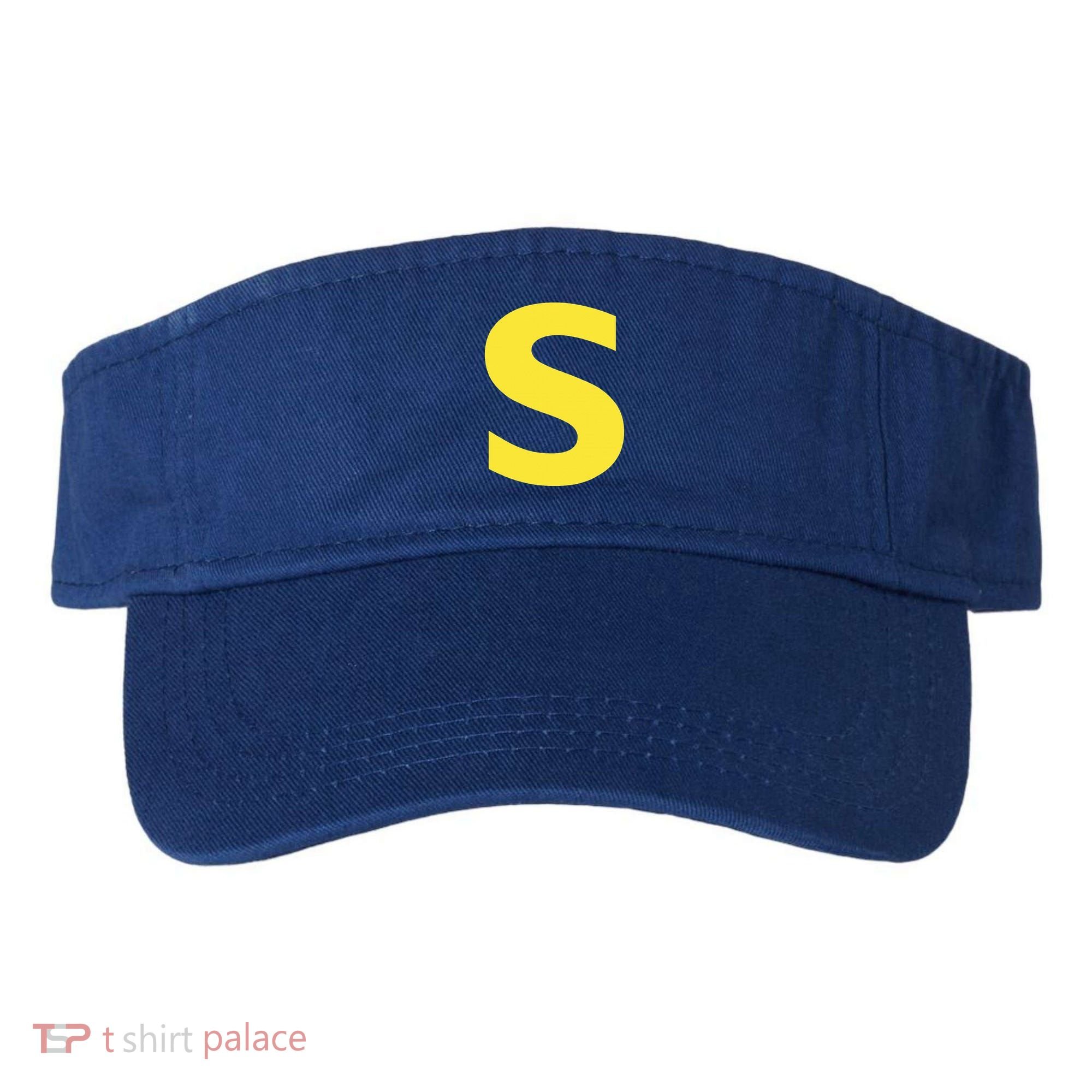 Letter S Funny Chipmunk Group Matching Halloween Visor