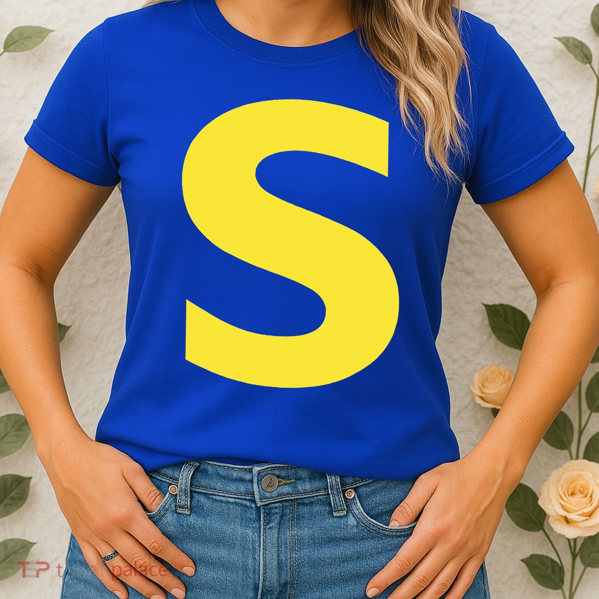 Letter S Funny Chipmunk Group Matching Halloween Women's T-Shirt