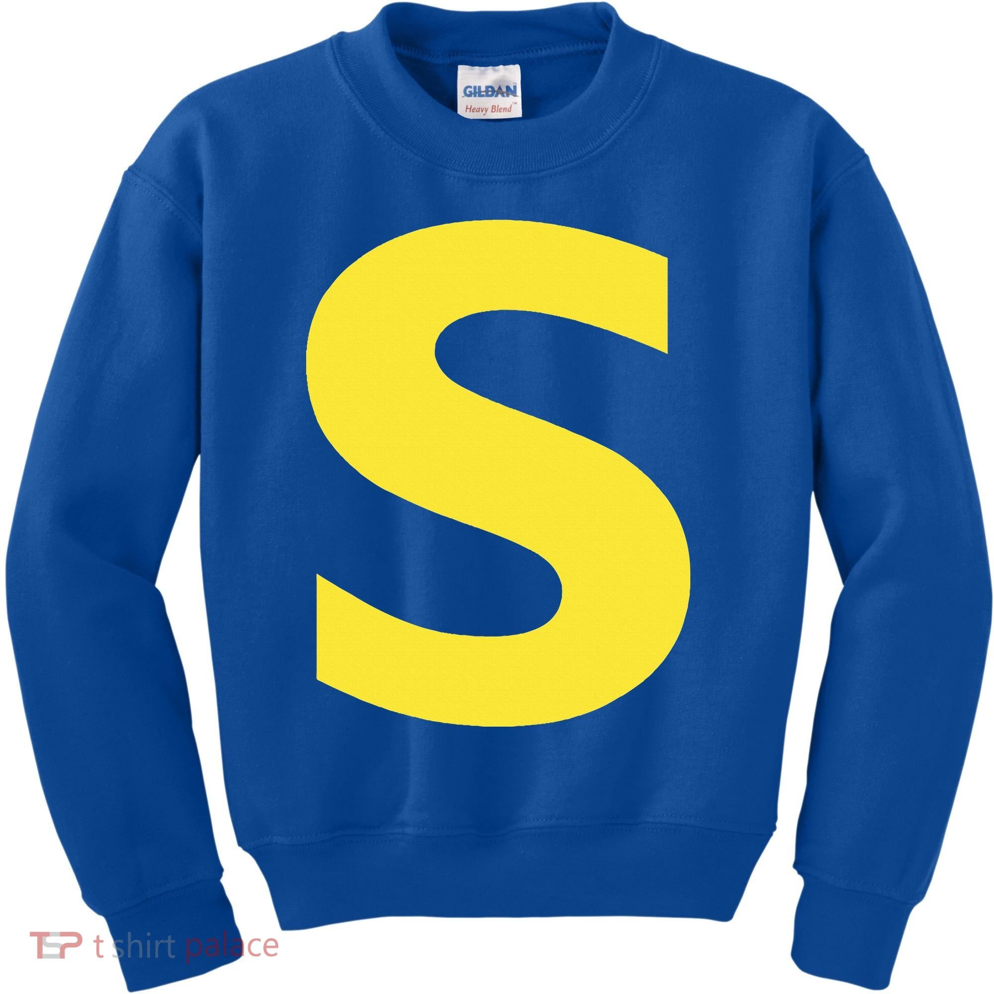 Letter S Funny Chipmunk Group Matching Halloween Kids Sweatshirt