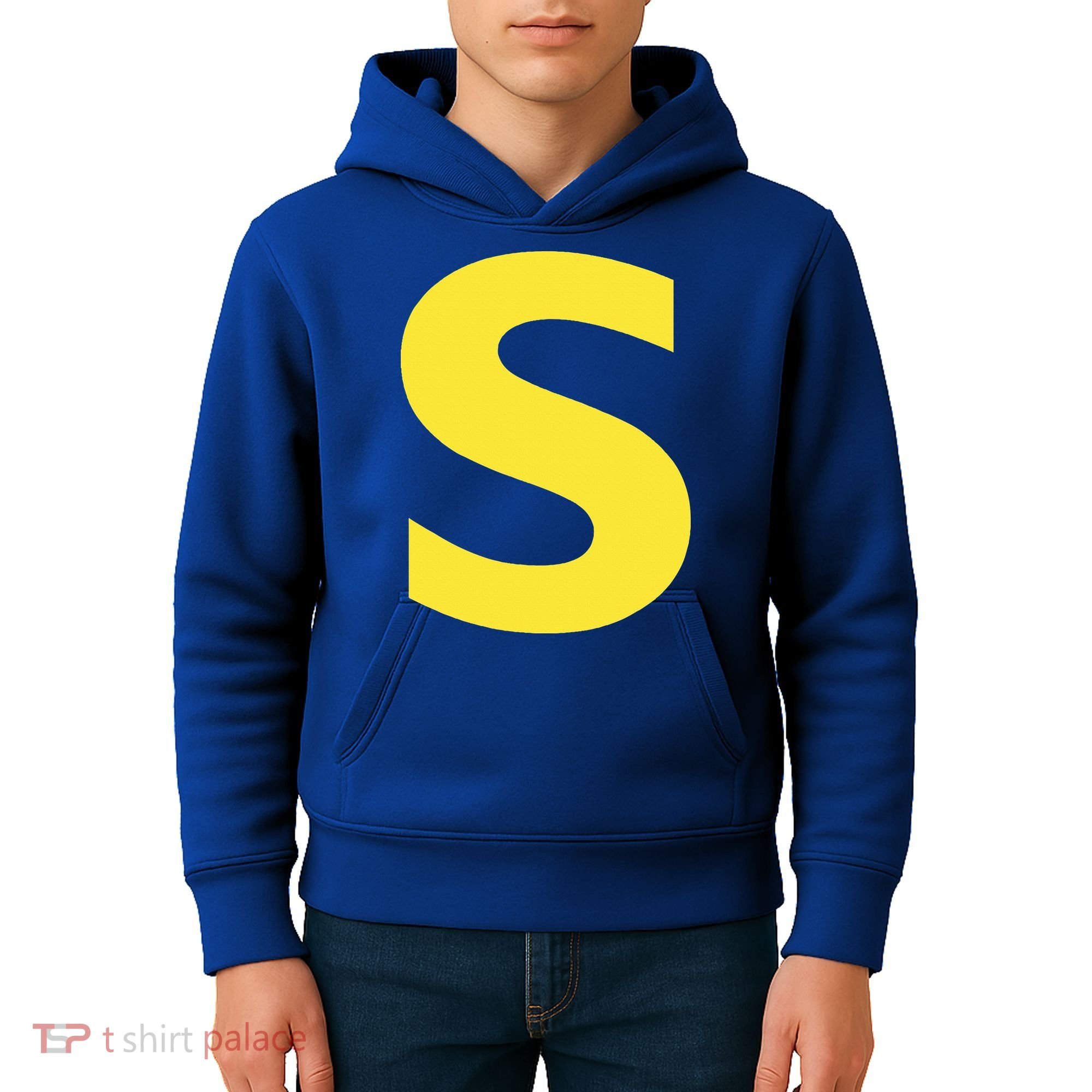 Letter S Funny Chipmunk Group Matching Halloween Kids Hoodie