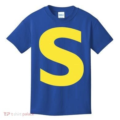 Letter S Funny Chipmunk Group Matching Halloween Kids T-Shirt