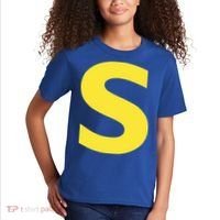 Letter S Funny Chipmunk Group Matching Halloween Kids T-Shirt thumb 2