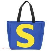 Letter S Funny Chipmunk Group Matching Halloween Tote Bag thumb 0