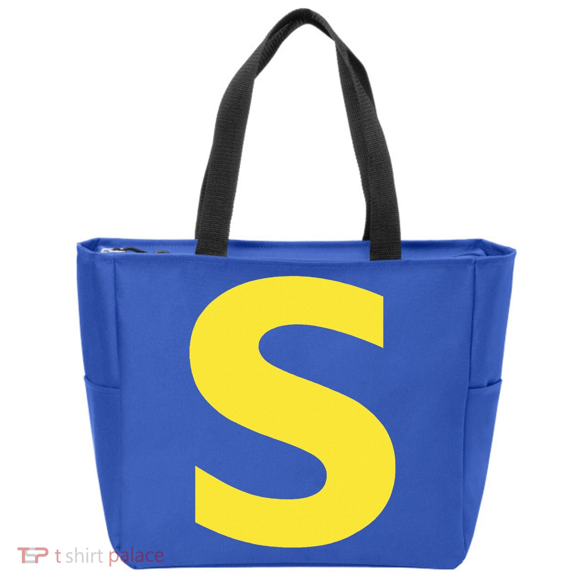 Letter S Funny Chipmunk Group Matching Halloween Tote Bag