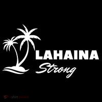 Lahaina Strong Funny Hawaii Strong Womens Funnel Neck Pullover Hood thumb 2