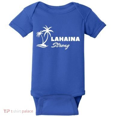 Lahaina Strong Funny Hawaii Strong Baby Bodysuit