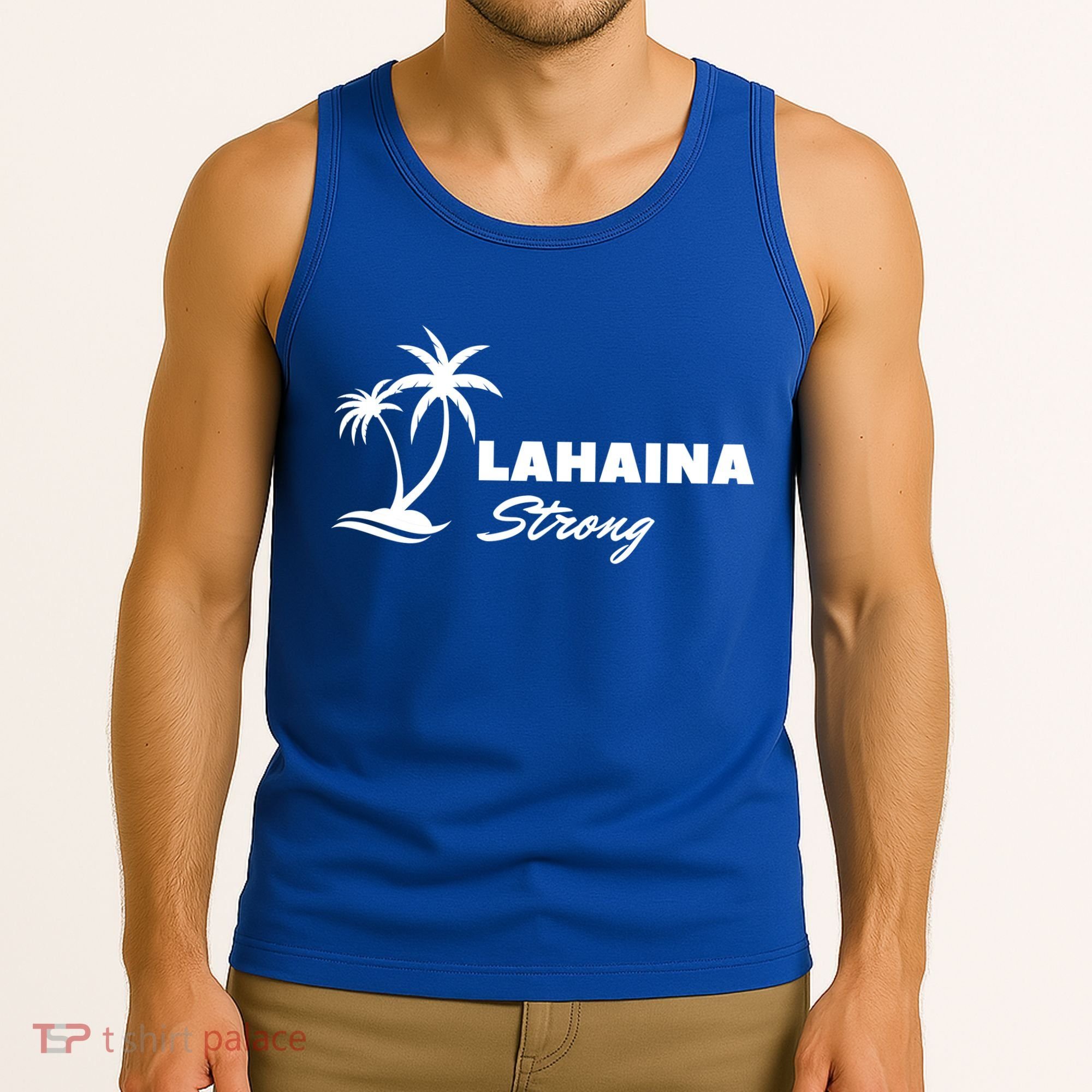 Lahaina Strong Funny Hawaii Strong Tank Top