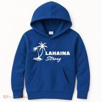 Lahaina Strong Funny Hawaii Strong Kids Hoodie thumb 0