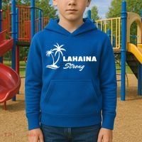 Lahaina Strong Funny Hawaii Strong Kids Hoodie thumb 2