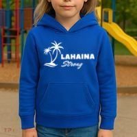 Lahaina Strong Funny Hawaii Strong Kids Hoodie thumb 3