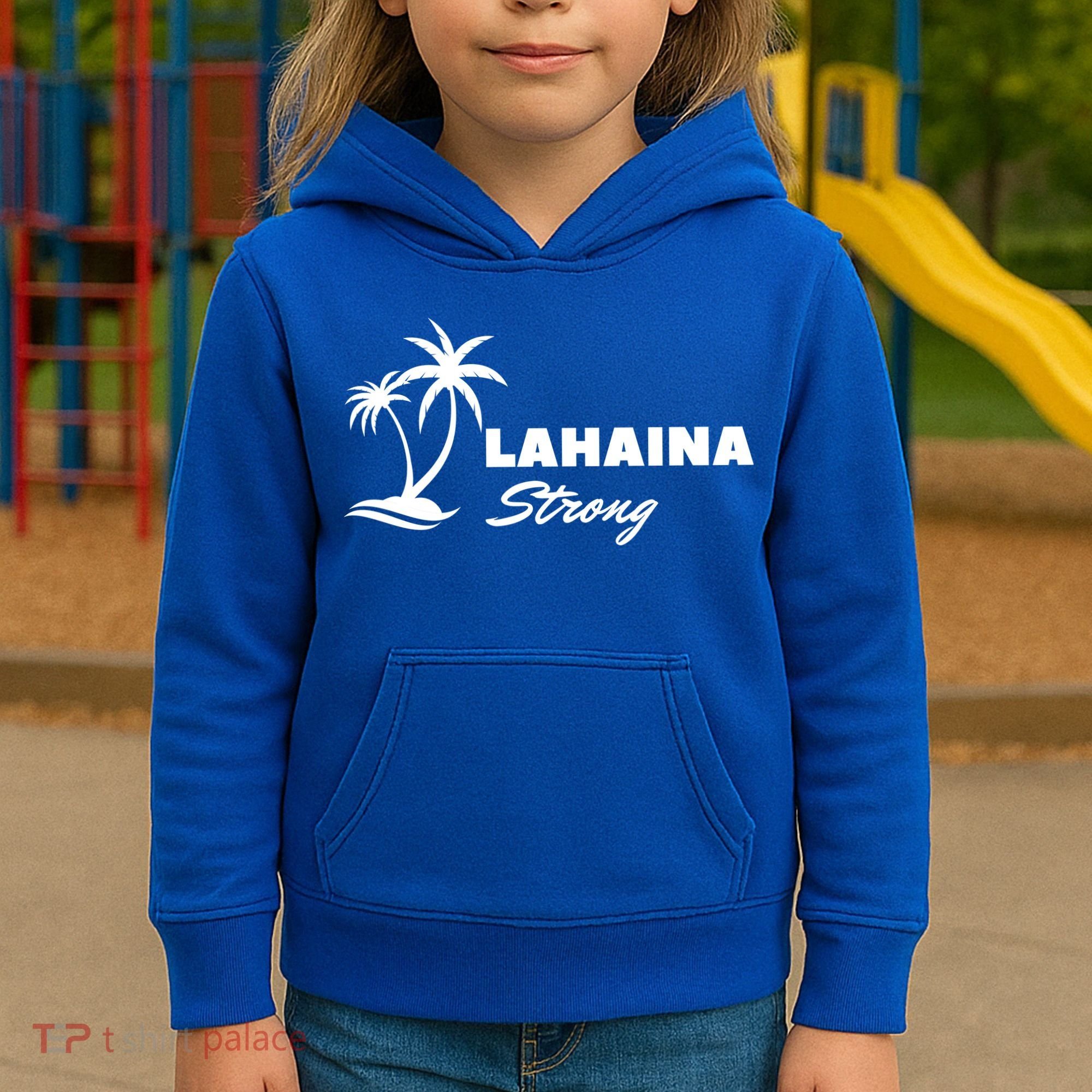 Lahaina Strong Funny Hawaii Strong Kids Hoodie