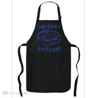 Les Sardines Fisherman Aesthetic Coastal Sardine Fish Apron thumb 0