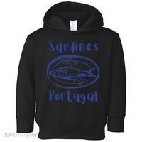 Les Sardines Fisherman Aesthetic Coastal Sardine Fish Toddler Hoodie thumb 0