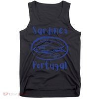 Les Sardines Fisherman Aesthetic Coastal Sardine Fish Tank Top thumb 0