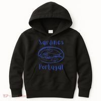 Les Sardines Fisherman Aesthetic Coastal Sardine Fish Kids Hoodie thumb 0
