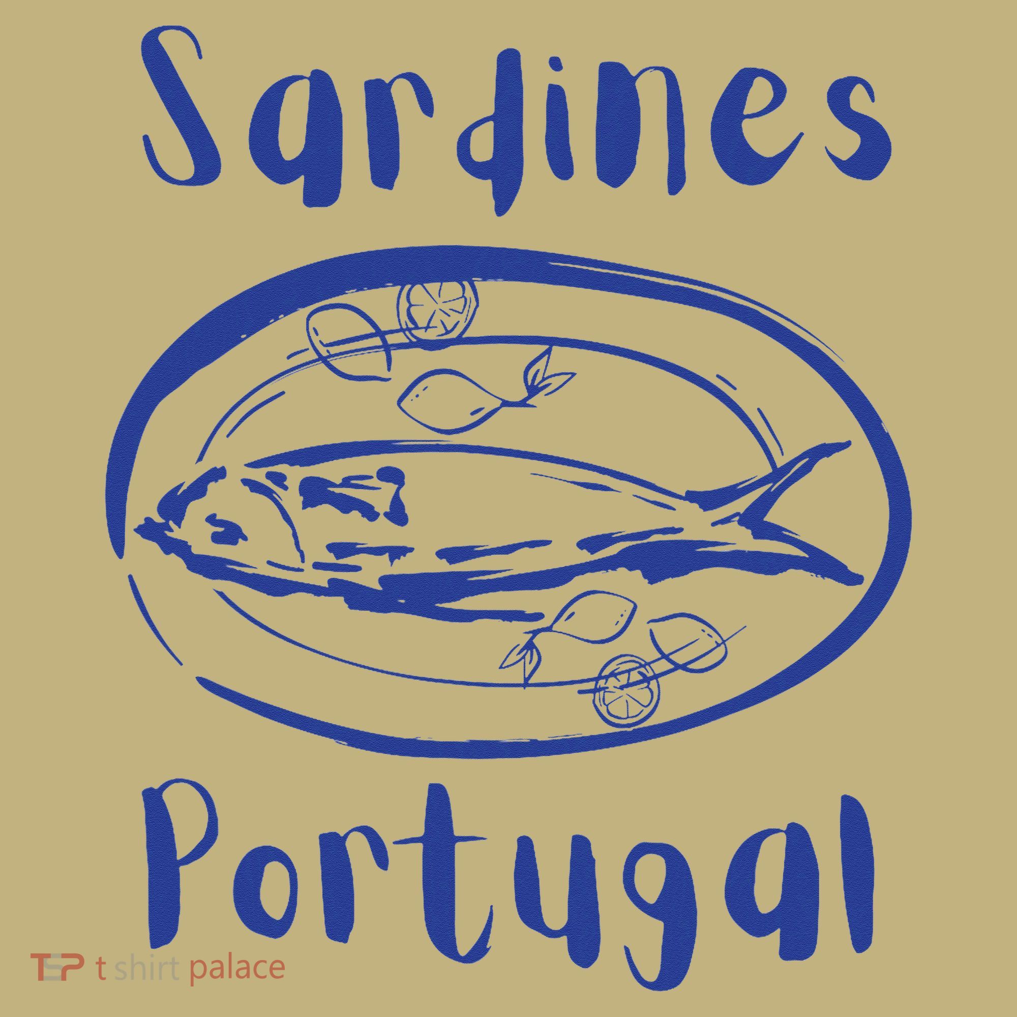 Les Sardines Fisherman Aesthetic Coastal Sardine Fish Hoodie