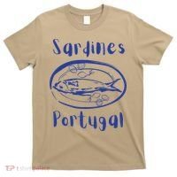 Les Sardines Fisherman Aesthetic Coastal Sardine Fish T-Shirt thumb 0
