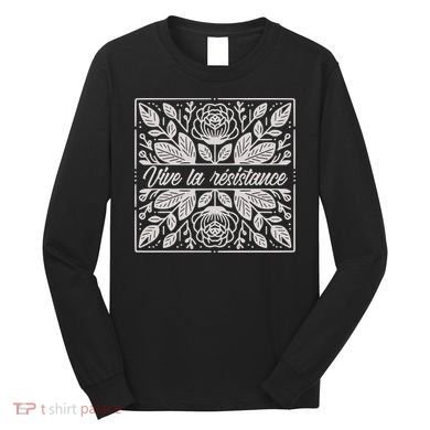 Leftist Subtle Feminist Subtle Protest Democrat Long Sleeve Shirt