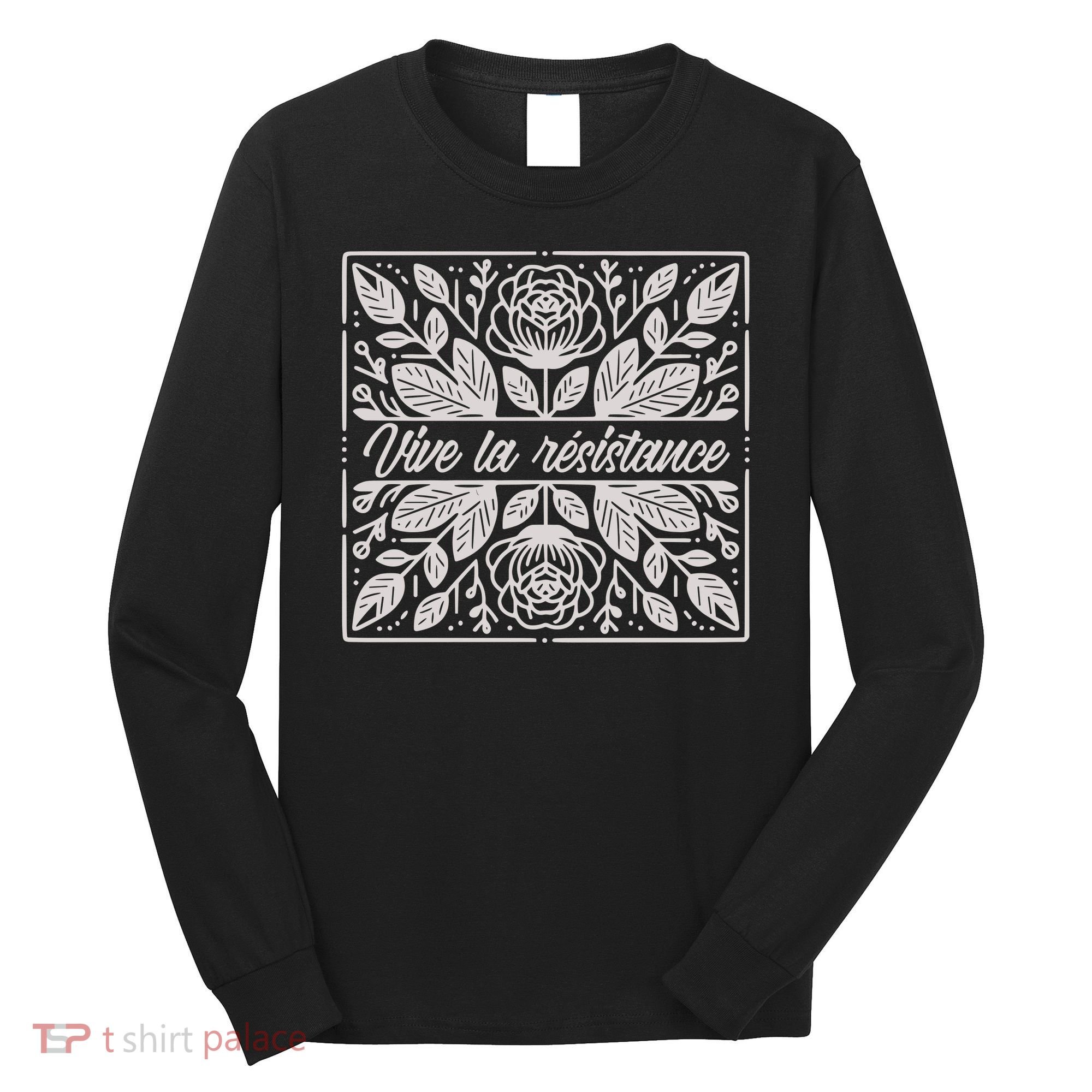 Leftist Subtle Feminist Subtle Protest Democrat Long Sleeve Shirt