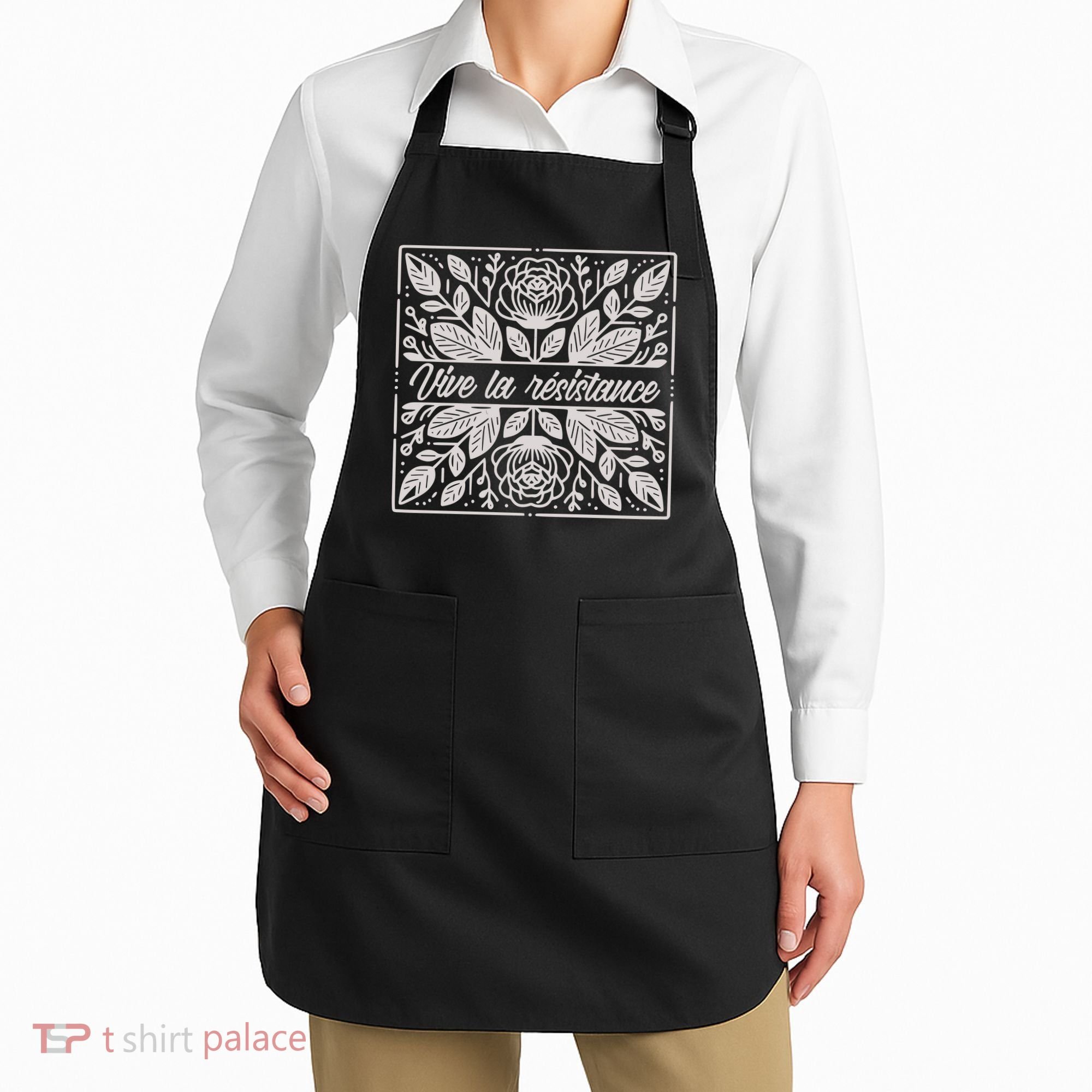 Leftist Subtle Feminist Subtle Protest Democrat Apron