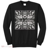 Leftist Subtle Feminist Subtle Protest Democrat Sweatshirt thumb 0