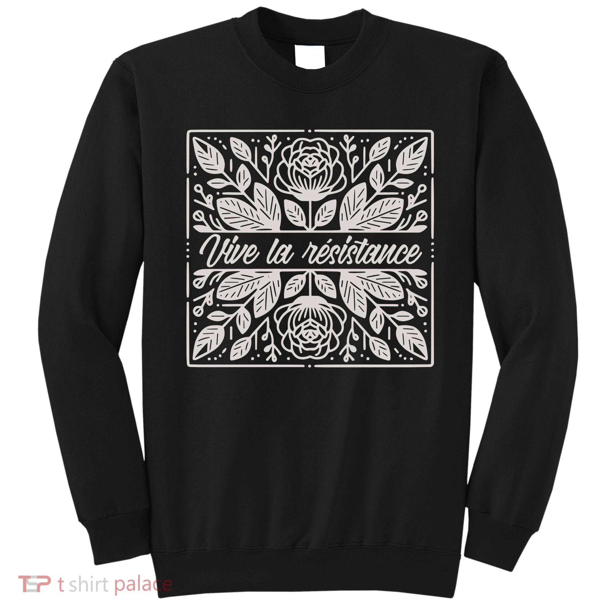 Leftist Subtle Feminist Subtle Protest Democrat Sweatshirt
