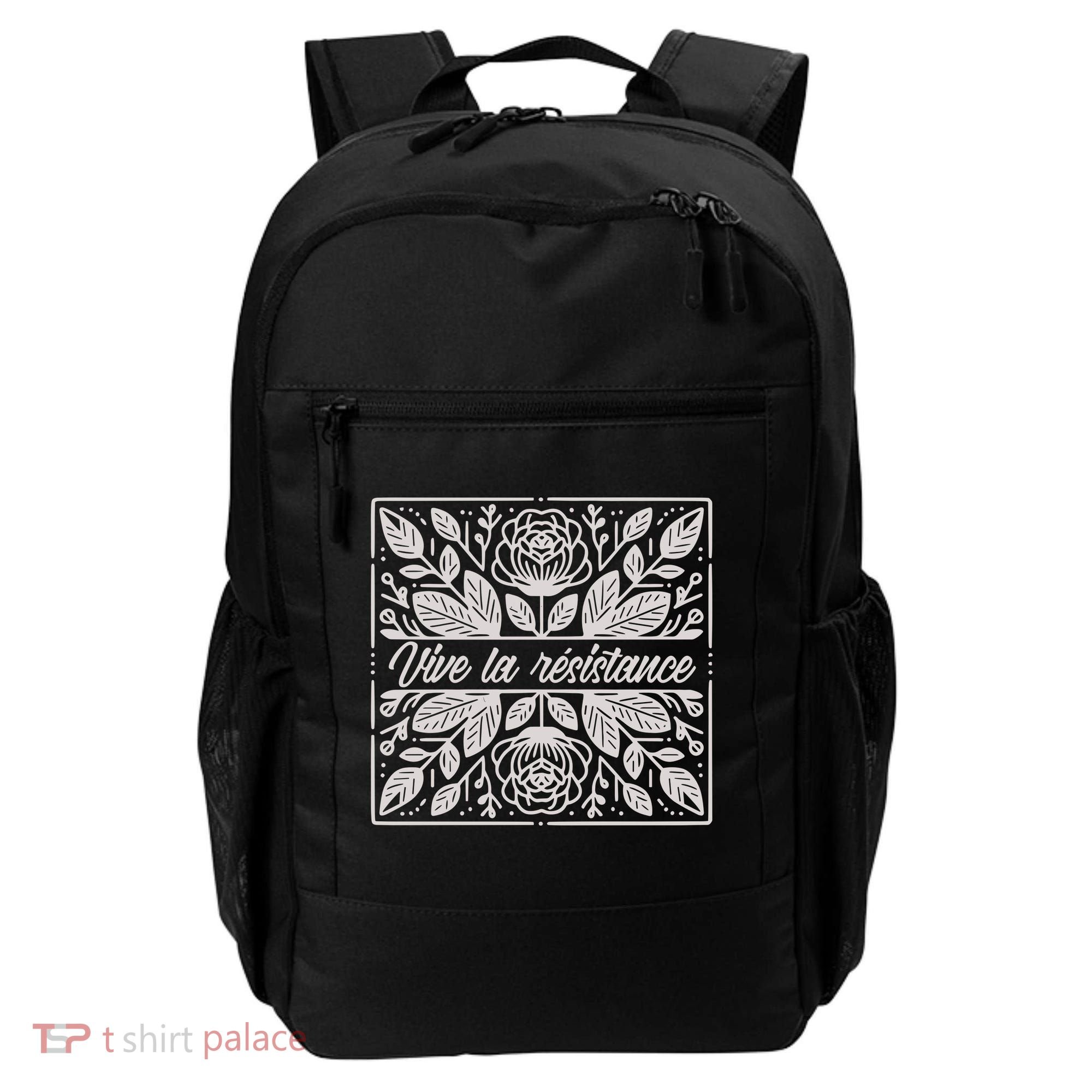 Leftist Subtle Feminist Subtle Protest Democrat Backpack