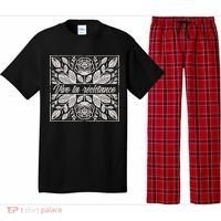 Leftist Subtle Feminist Subtle Protest Democrat Pajama Set thumb 0