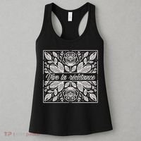 Leftist Subtle Feminist Subtle Protest Democrat Women's Tank Top thumb 3