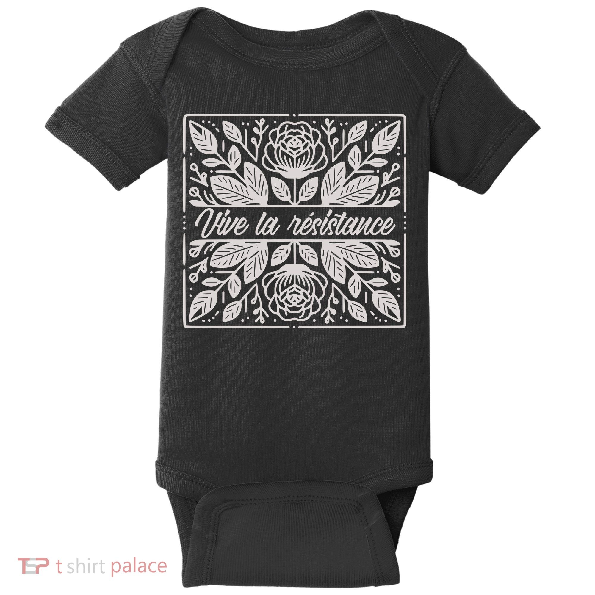 Leftist Subtle Feminist Subtle Protest Democrat Baby Bodysuit