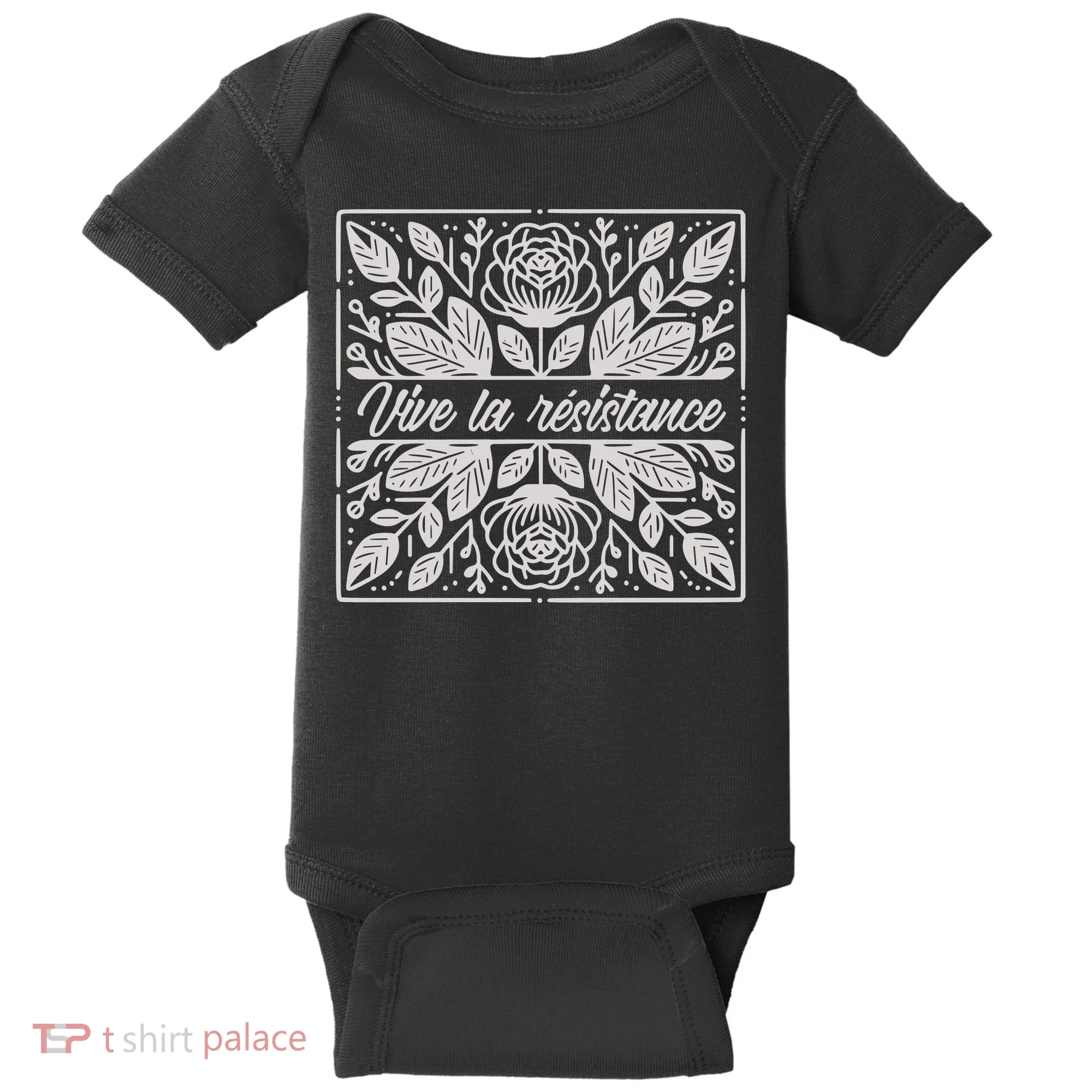 Leftist Subtle Feminist Subtle Protest Democrat Baby Bodysuit