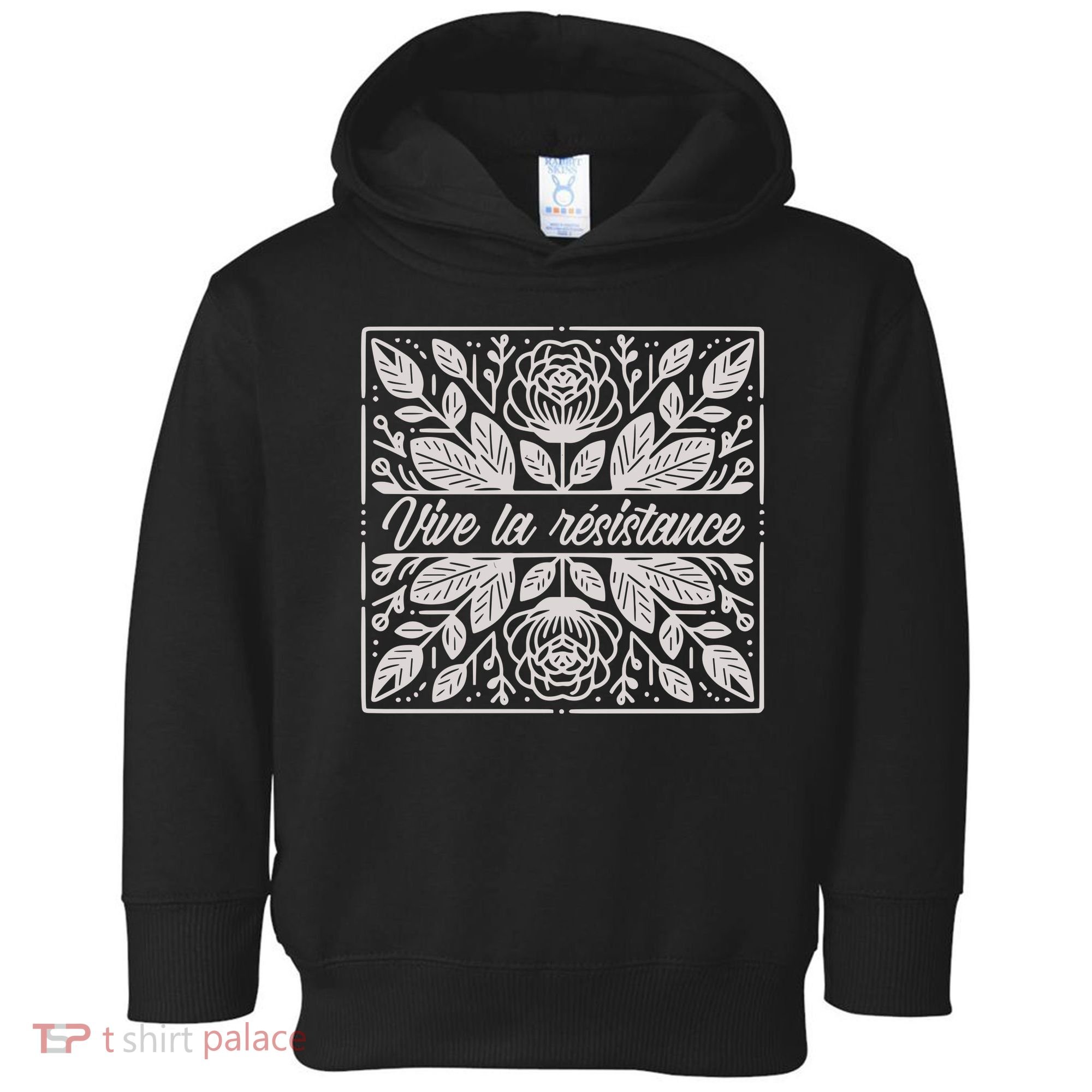 Leftist Subtle Feminist Subtle Protest Democrat Toddler Hoodie